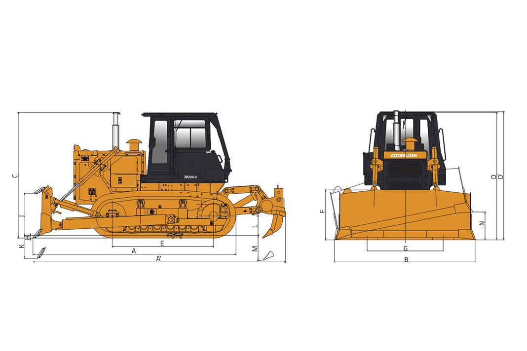 Buldozer Zomlion ZD220-3