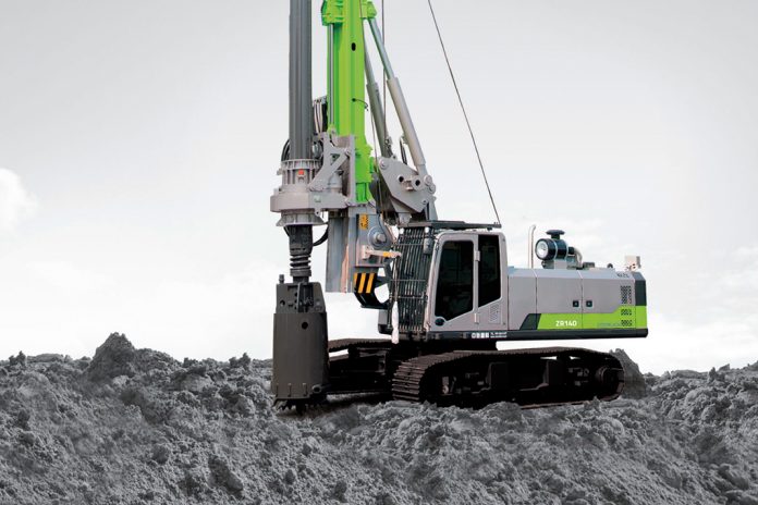 Zoomlion ZR140 aylanuvchi burg'ulash dastgohi