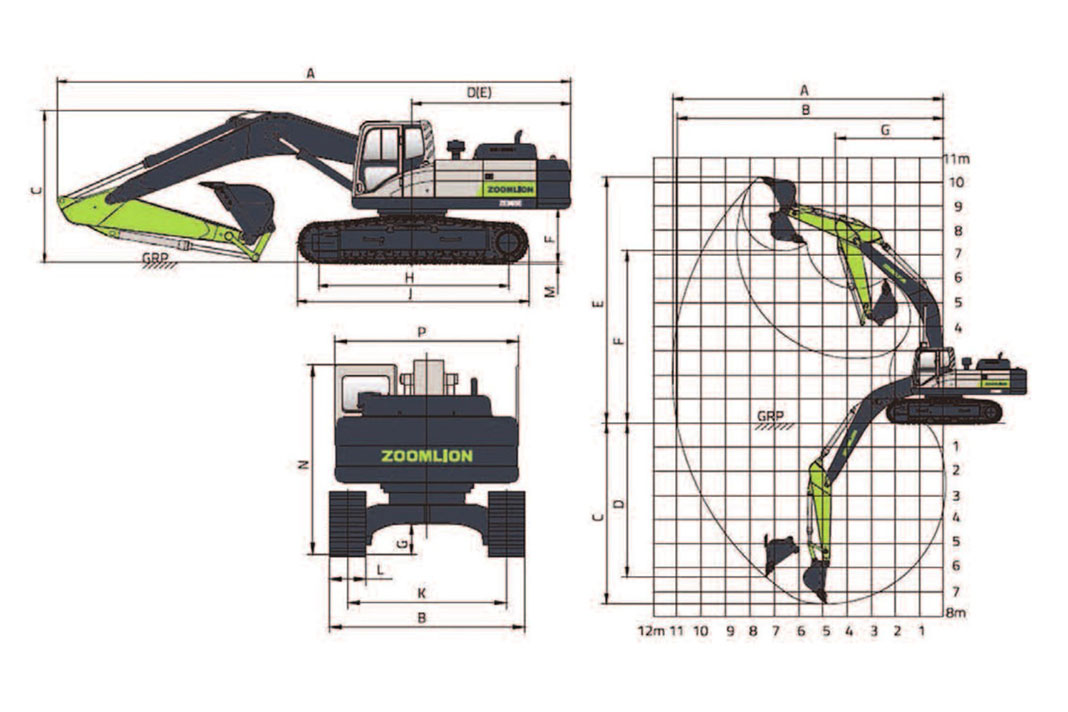Ekskavator Zoomlion ZE370E