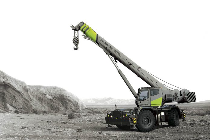 Qisqa obrazli kran ZRT850