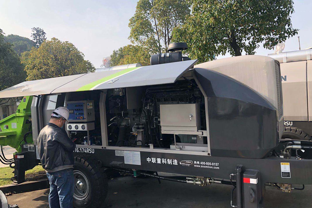 Zoomlion HBT80.16.174RSU statsionar beton nasosi